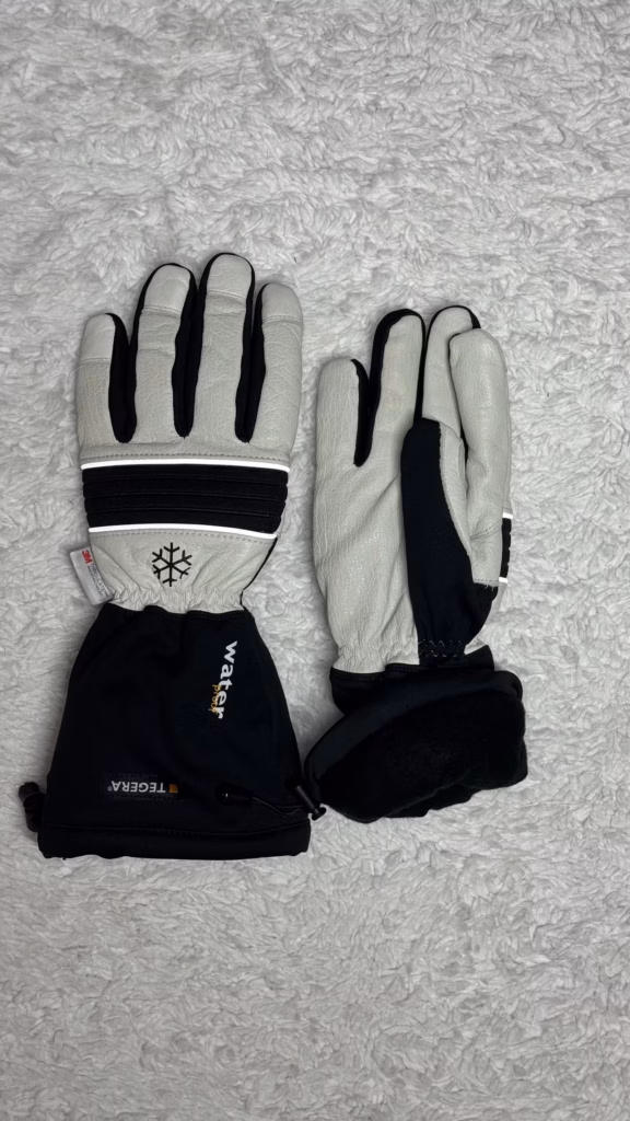 Valler Tecgear talvihanskat musta/harmaa